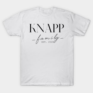 Knapp Family EST. 2020, Surname, Knapp T-Shirt